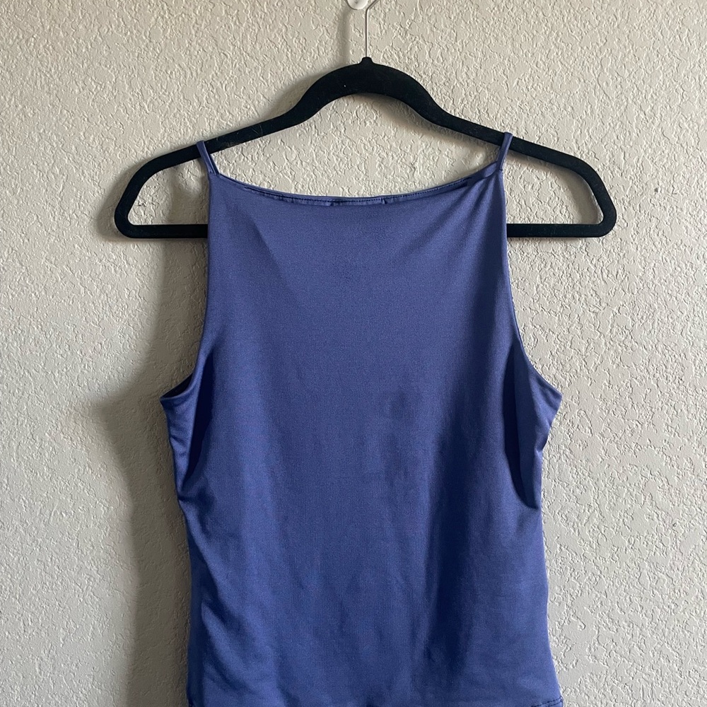 Women's Purple Sleeveless Top